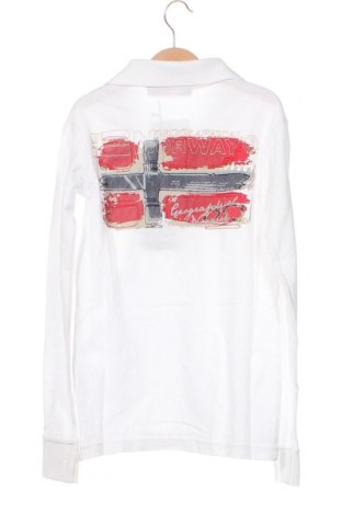 Kinder Shirt Geographical Norway, Größe 9-10y/ 140-146 cm, Farbe Weiß, Preis 35,57 €
