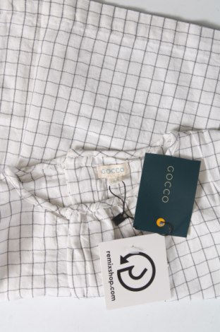 Детска блуза Gocco, Размер 4-5y/ 110-116 см, Цвят Бял, Цена 22,54 лв.