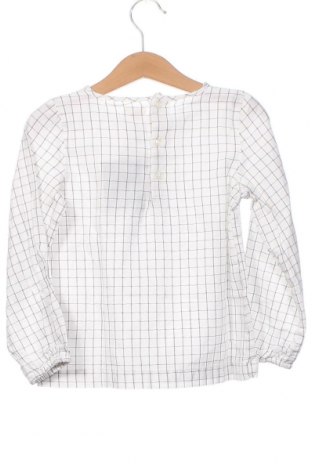 Детска блуза Gocco, Размер 4-5y/ 110-116 см, Цвят Бял, Цена 22,54 лв.