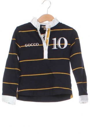 Детска блуза Gocco, Размер 2-3y/ 98-104 см, Цвят Син, Цена 17,55 лв.