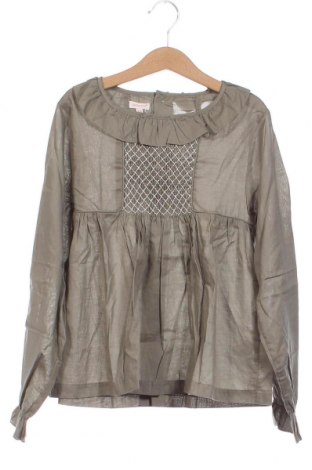 Детска блуза Gocco, Размер 8-9y/ 134-140 см, Цвят Кафяв, Цена 12,25 лв.