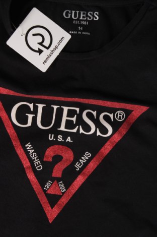 Παιδική μπλούζα Guess, Μέγεθος 13-14y/ 164-168 εκ., Χρώμα Μαύρο, Τιμή 21,28 €
