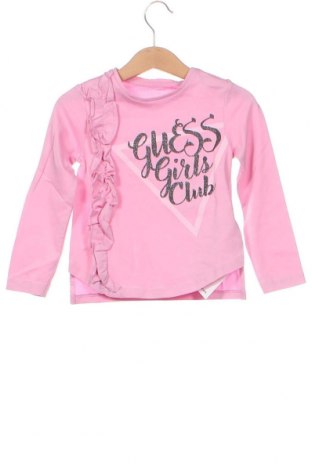 Παιδική μπλούζα Guess, Μέγεθος 3-4y/ 104-110 εκ., Χρώμα Ρόζ , Τιμή 27,07 €