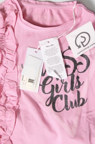 Детска блуза Guess, Размер 4-5y/ 110-116 см, Цвят Розов, Цена 39,16 лв.