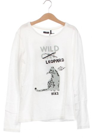 Kinder Shirt IKKS, Größe 11-12y/ 152-158 cm, Farbe Weiß, Preis 29,82 €