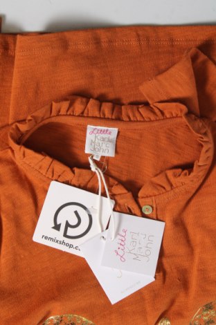Детска блуза Karl Marc John, Размер 7-8y/ 128-134 см, Цвят Оранжев, Цена 8,69 лв.