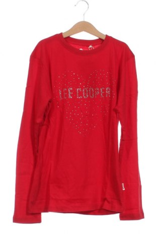Детска блуза Lee Cooper, Размер 14-15y/ 168-170 см, Цвят Червен, Цена 12,74 лв.