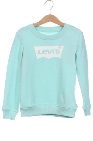 Детска блуза Levi's, Размер 4-5y/ 110-116 см, Цвят Зелен, Цена 48,79 лв.