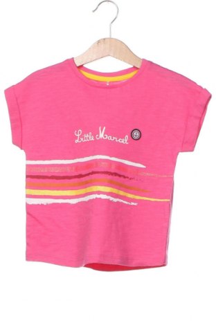 Детска блуза Little Marcel, Размер 3-4y/ 104-110 см, Цвят Розов, Цена 26,91 лв.