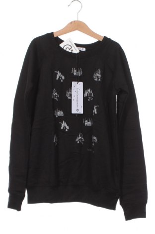 Детска блуза LuluCastagnette, Размер 13-14y/ 164-168 см, Цвят Черен, Цена 8,97 лв.
