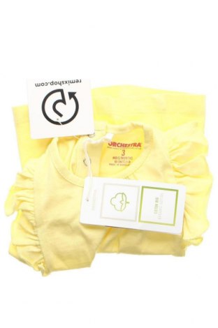 Παιδική μπλούζα Orchestra, Μέγεθος 2-3m/ 56-62 εκ., Χρώμα Κίτρινο, Τιμή 5,43 €