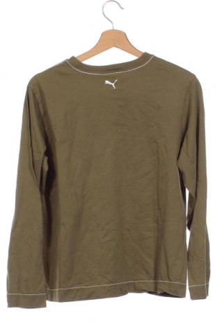 Детска блуза PUMA, Размер 13-14y/ 164-168 см, Цвят Зелен, Цена 22,72 лв.