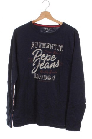 Παιδική μπλούζα Pepe Jeans, Μέγεθος 15-18y/ 170-176 εκ., Χρώμα Μπλέ, Τιμή 18,93 €