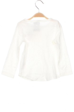 Детска блуза Petit Bateau, Размер 18-24m/ 86-98 см, Цвят Бял, Цена 14,40 лв.