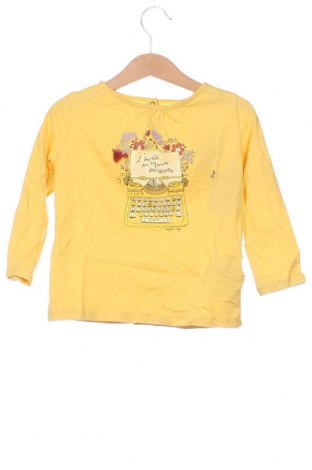 Kinder Shirt Sergent Major, Größe 2-3y/ 98-104 cm, Farbe Gelb, Preis 13,14 €