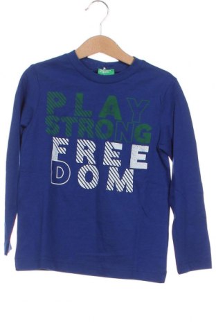 Kinder Shirt United Colors Of Benetton, Größe 4-5y/ 110-116 cm, Farbe Blau, Preis 12,63 €