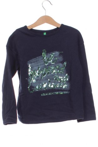 Kinder Shirt United Colors Of Benetton, Größe 5-6y/ 116-122 cm, Farbe Blau, Preis 8,34 €