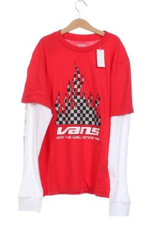 Kinder Shirt Vans, Größe 12-13y/ 158-164 cm, Farbe Rot, Preis 16,36 €