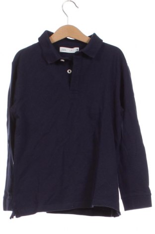 Kinder Shirt Zara, Größe 7-8y/ 128-134 cm, Farbe Blau, Preis 12,53 €