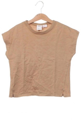 Детска блуза Zara Kids, Размер 3-4y/ 104-110 см, Цвят Бежов, Цена 16,08 лв.
