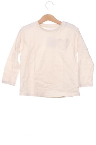 Детска блуза Zara Kids, Размер 4-5y/ 110-116 см, Цвят Екрю, Цена 16,80 лв.