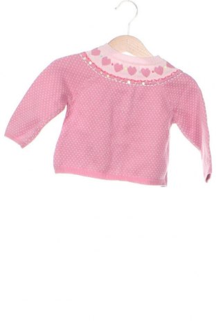 Pulover cu nasturi pentru copii Du Pareil Au Meme, Mărime 6-9m/ 68-74 cm, Culoare Roz, Preț 79,90 Lei