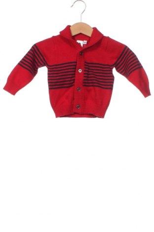 Pulover cu nasturi pentru copii Grain De Ble, Mărime 2-3m/ 56-62 cm, Culoare Roșu, Preț 128,95 Lei