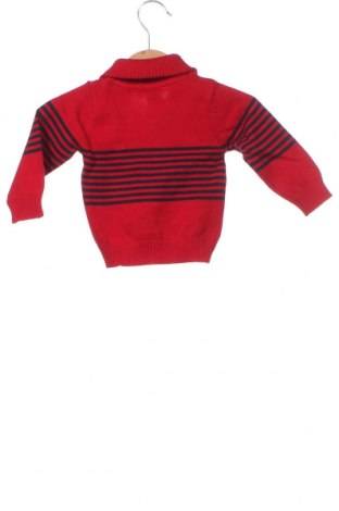 Pulover cu nasturi pentru copii Grain De Ble, Mărime 2-3m/ 56-62 cm, Culoare Roșu, Preț 128,95 Lei
