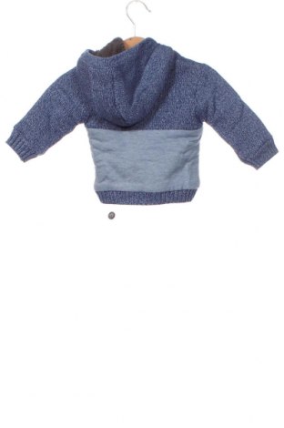 Pulover cu nasturi pentru copii Noppies, Mărime 2-3m/ 56-62 cm, Culoare Albastru, Preț 47,21 Lei