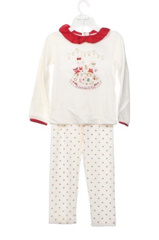 Детска пижама Sergent Major, Размер 7-8y/ 128-134 см, Цвят Бял, Цена 26,56 лв.
