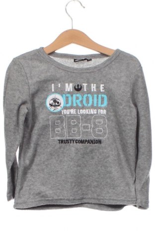 Kinder Fleece Shirt Star Wars, Größe 2-3y/ 98-104 cm, Farbe Grau, Preis 4,12 €