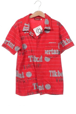 Dětská košile , Velikost 11-12y/ 152-158 cm, Barva Červená, Cena  204,00 Kč