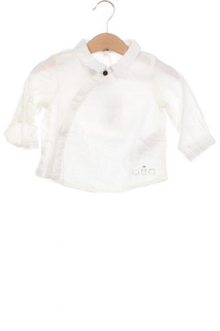 Детска риза Du Pareil Au Meme, Размер 6-9m/ 68-74 см, Цвят Бял, Цена 31,85 лв.