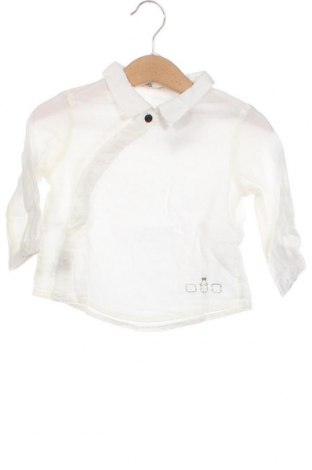 Детска риза Du Pareil Au Meme, Размер 6-9m/ 68-74 см, Цвят Бял, Цена 49,00 лв.