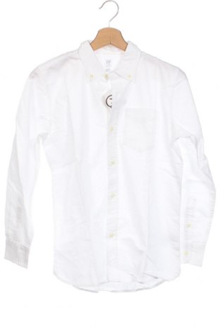 Детска риза Gap, Размер 11-12y/ 152-158 см, Цвят Бял, Цена 31,85 лв.
