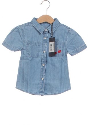 Детска риза Guess, Размер 18-24m/ 86-98 см, Цвят Син, Цена 42,78 лв.