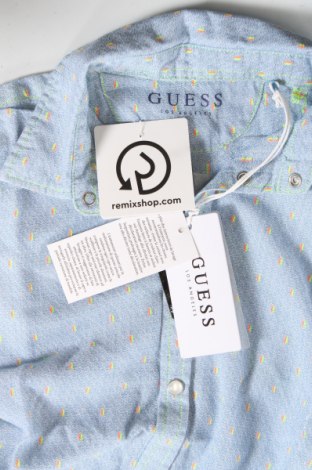 Παιδικό πουκάμισο Guess, Μέγεθος 5-6y/ 116-122 εκ., Χρώμα Μπλέ, Τιμή 41,58 €