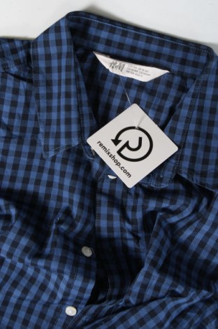 Παιδικό πουκάμισο H&M, Μέγεθος 13-14y/ 164-168 εκ., Χρώμα Μπλέ, Τιμή 14,23 €
