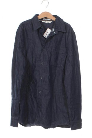 Παιδικό πουκάμισο H&M, Μέγεθος 13-14y/ 164-168 εκ., Χρώμα Μπλέ, Τιμή 7,79 €