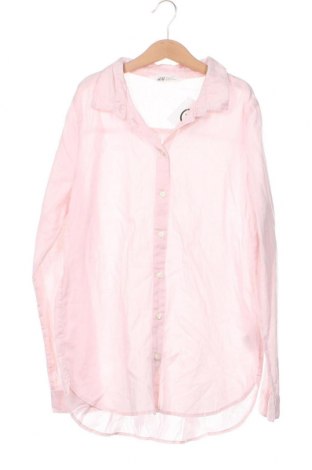 Παιδικό πουκάμισο H&M, Μέγεθος 13-14y/ 164-168 εκ., Χρώμα Ρόζ , Τιμή 3,87 €