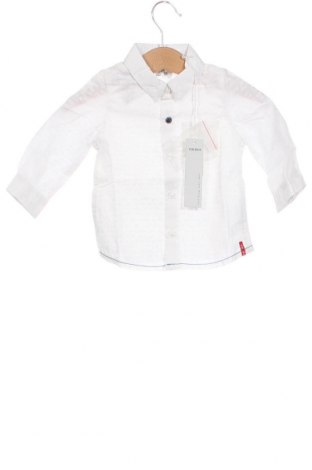Kinderhemd IKKS, Größe 3-6m/ 62-68 cm, Farbe Weiß, Preis 29,82 €