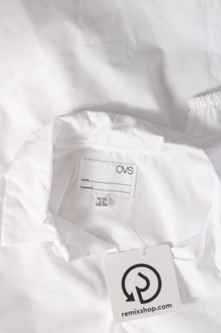 Kinderhemd Oviesse, Größe 3-4y/ 104-110 cm, Farbe Weiß, Preis 3,56 €