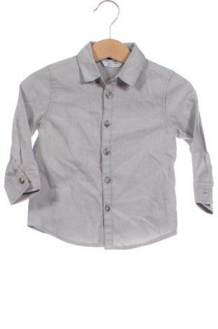 Детска риза Primark, Размер 9-12m/ 74-80 см, Цвят Сив, Цена 20,33 лв.
