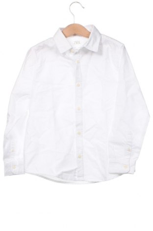 Detská košeľa  Zara, Veľkosť 6-7y/ 122-128 cm, Farba Biela, Cena  11,30 €