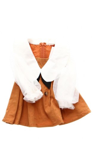 Детска рокля, Размер 0-1m/ 50 см, Цвят Кафяв, Цена 32,14 лв.