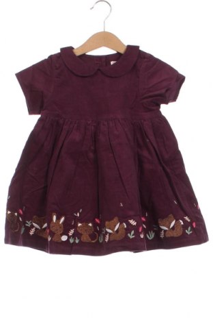 Детска рокля Du Pareil Au Meme, Размер 18-24m/ 86-98 см, Цвят Лилав, Цена 19,84 лв.