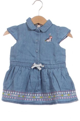 Детска рокля Du Pareil Au Meme, Размер 3-6m/ 62-68 см, Цвят Син, Цена 27,60 лв.