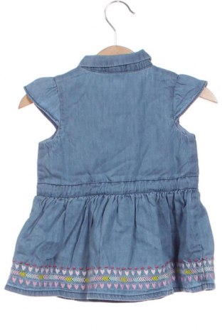 Детска рокля Du Pareil Au Meme, Размер 3-6m/ 62-68 см, Цвят Син, Цена 24,15 лв.