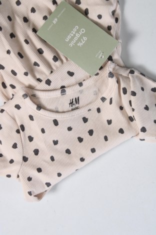 Dětské šaty  H&M, Velikost 2-3m/ 56-62 cm, Barva Béžová, Cena  392,00 Kč