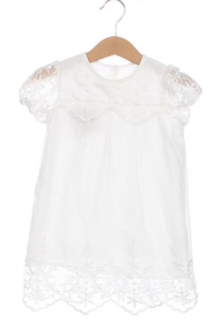 Детска рокля H&M, Размер 12-18m/ 80-86 см, Цвят Бял, Цена 17,79 лв.